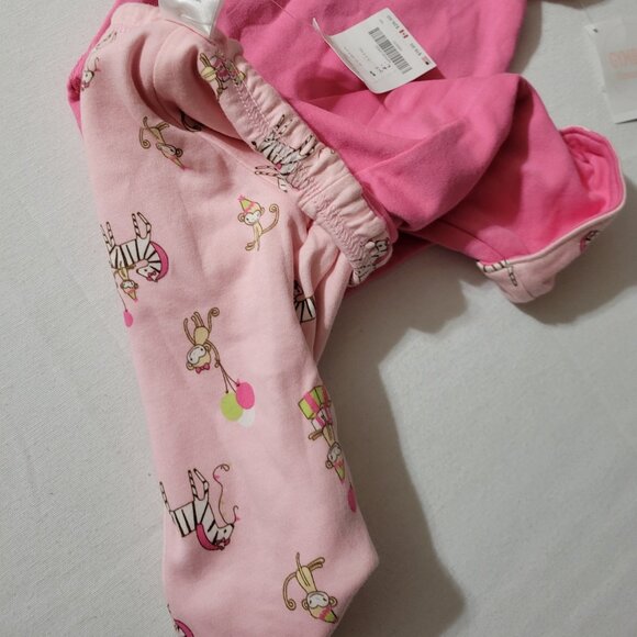 Gymboree Brand New Baby Zebra NWT 0-3 Month Bodysuit & Reversible pants set. - Picture 3 of 5